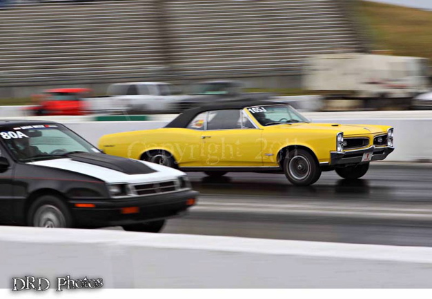 Hot Rod Drag Week Yellow GTO